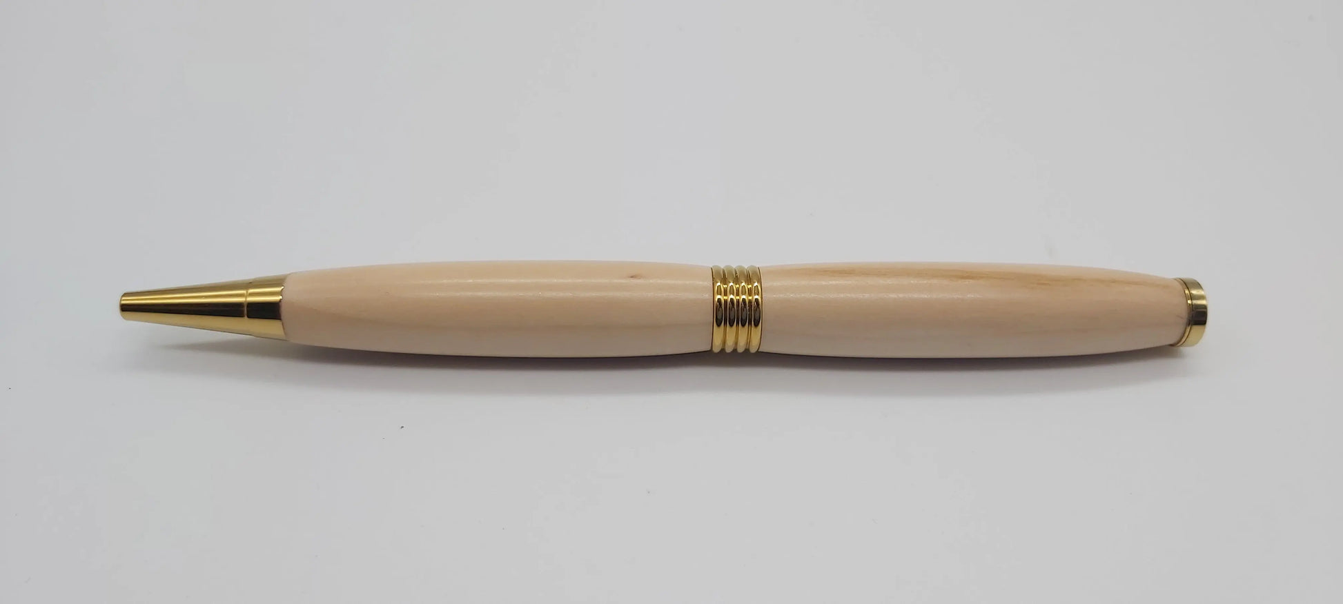 Ballpoint pen in Apple wood from Saltram House Plymouth DevonPens