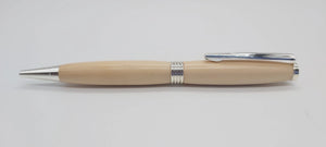 Ballpoint pen in Apple wood from Saltram House Plymouth DevonPens