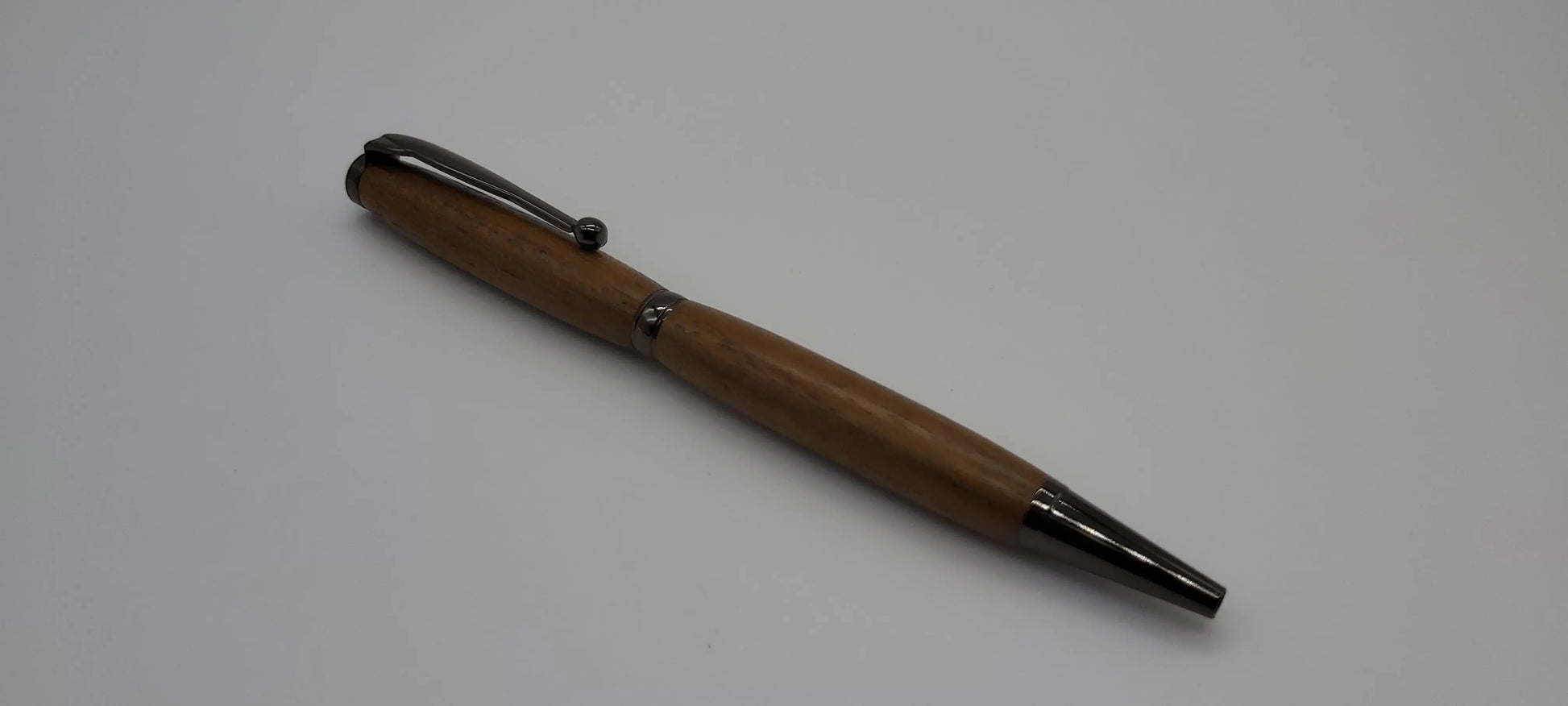 Ballpoint twist pen in Teak from HMS Britannia, Dartmouth (1869-1905) DevonPens