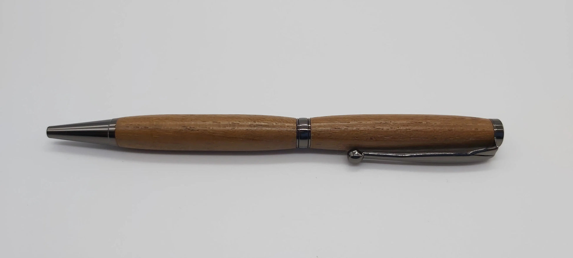Ballpoint twist pen in Teak from HMS Britannia, Dartmouth (1869-1905) DevonPens