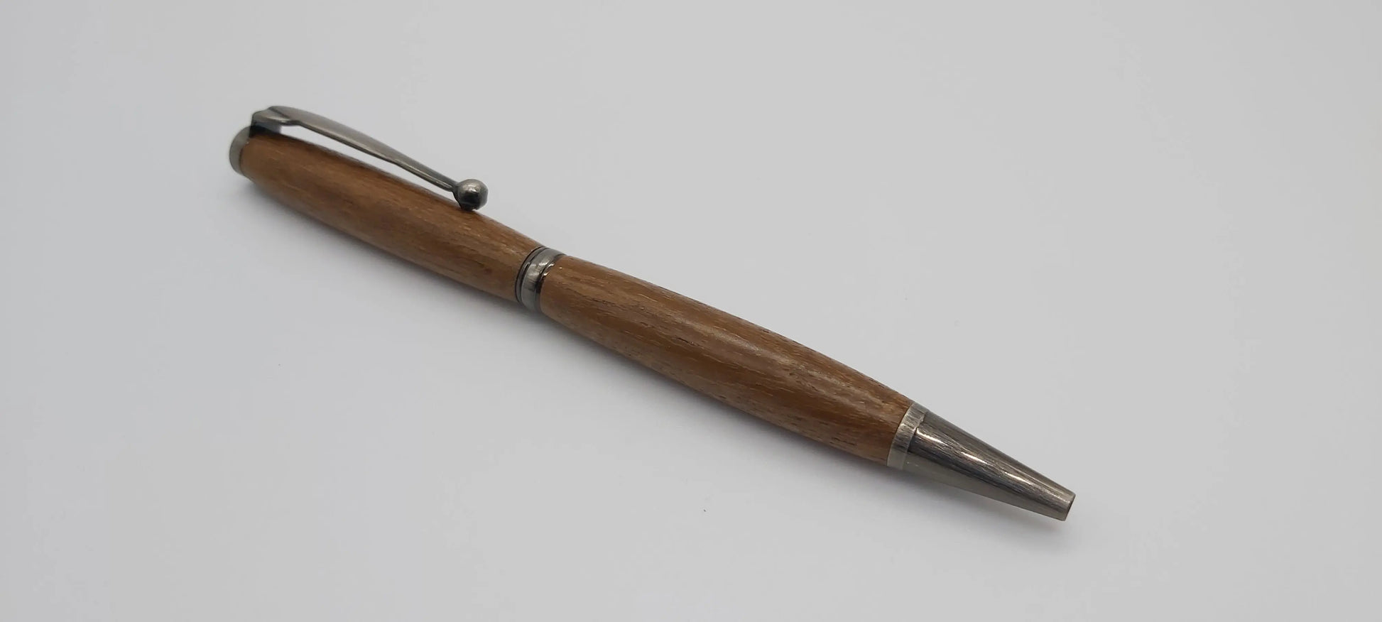 Ballpoint twist pen in Teak from HMS Britannia, Dartmouth (1869-1905) DevonPens