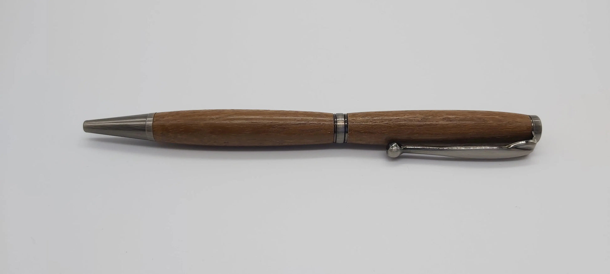 Ballpoint twist pen in Teak from HMS Britannia, Dartmouth (1869-1905) DevonPens
