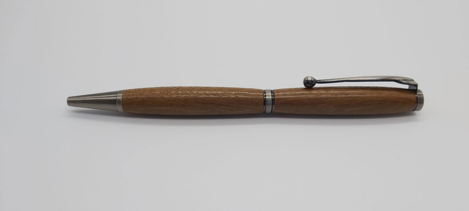Ballpoint twist pen in Teak from HMS Britannia, Dartmouth (1869-1905) DevonPens