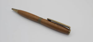 Ballpoint twist pen in Teak from HMS Britannia, Dartmouth (1869-1905) DevonPens