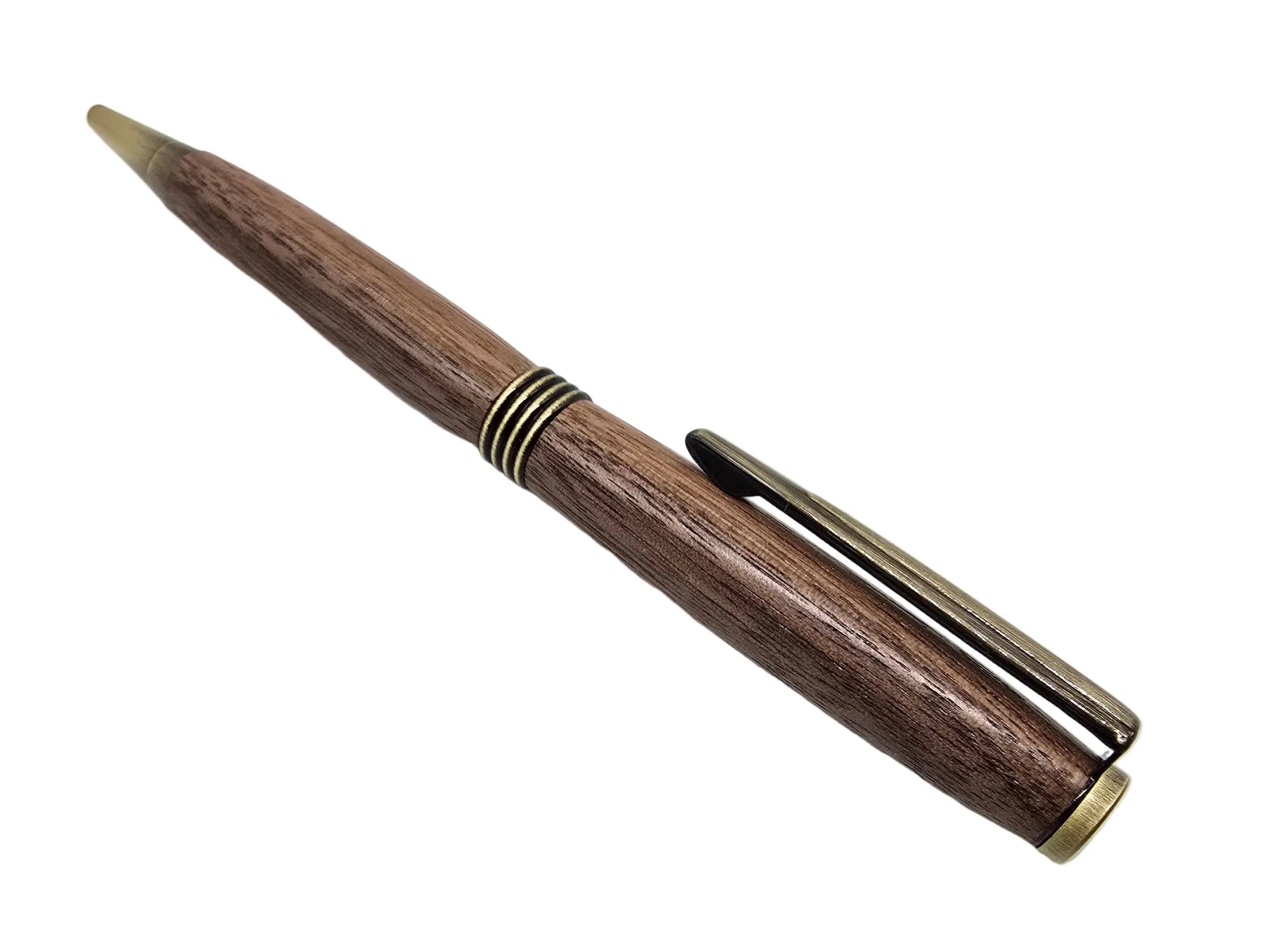 Capel Salem Pwllheli - "Our Welsh Chapel Dream" - Black walnut twist pen - Antique Bronze 