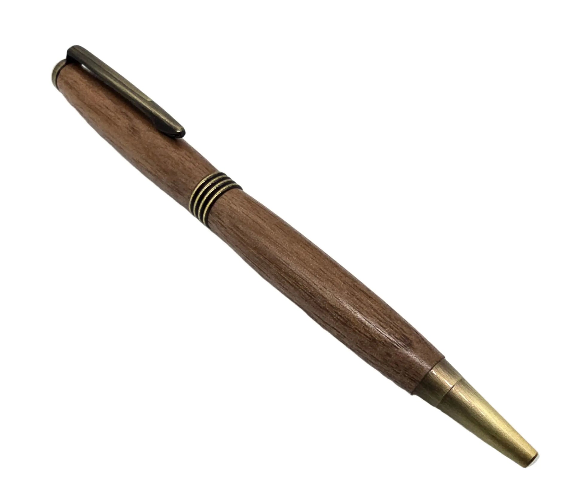 Capel Salem Pwllheli - "Our Welsh Chapel Dream" - Black walnut twist pen - Antique Bronze 