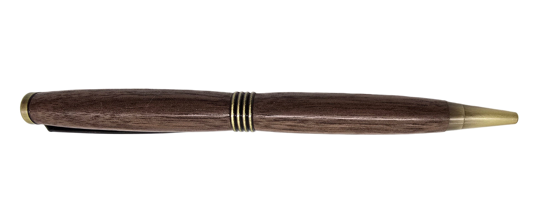 Capel Salem Pwllheli - "Our Welsh Chapel Dream" - Black walnut twist pen - Antique Bronze 