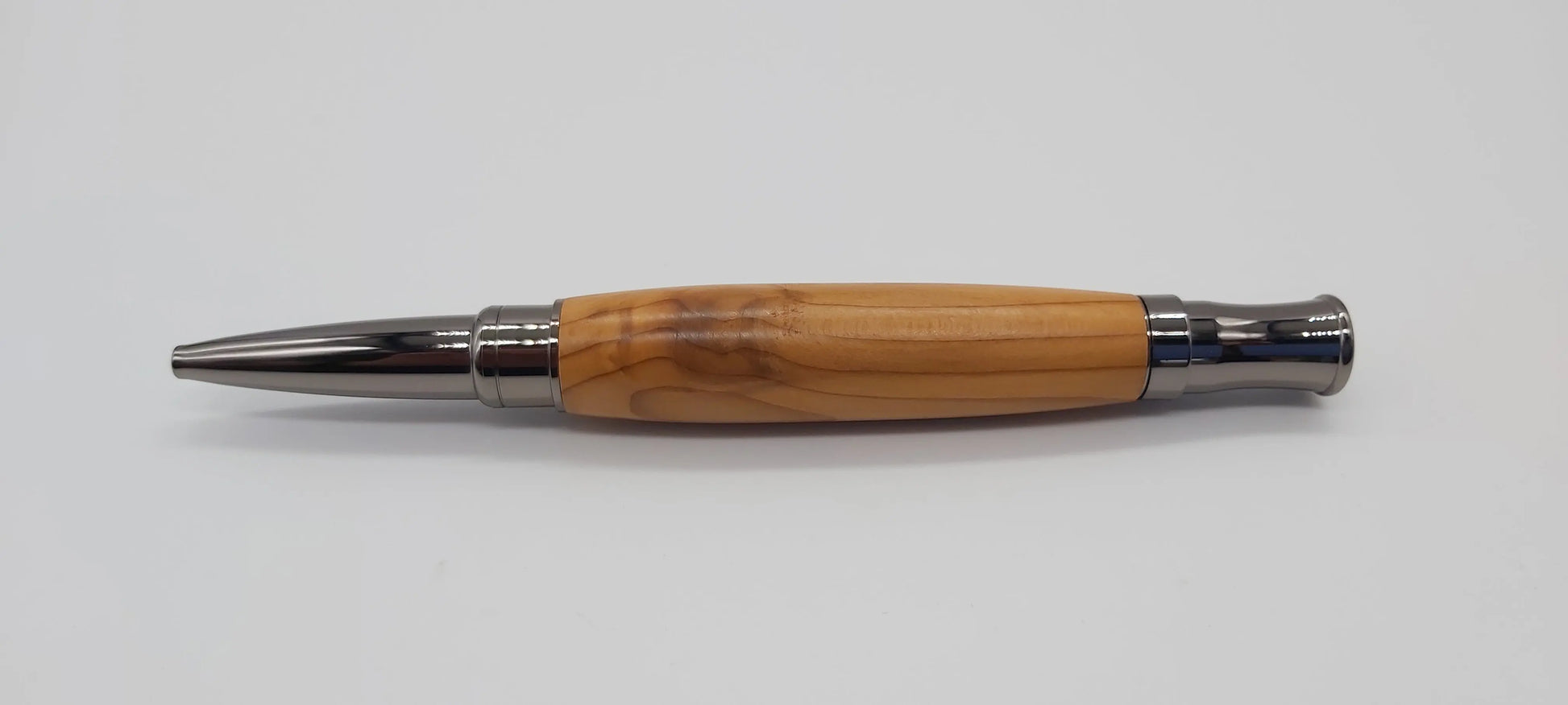 Dartmoor Elm ballpoint pen - Gunmetal coloured fittings DevonPens