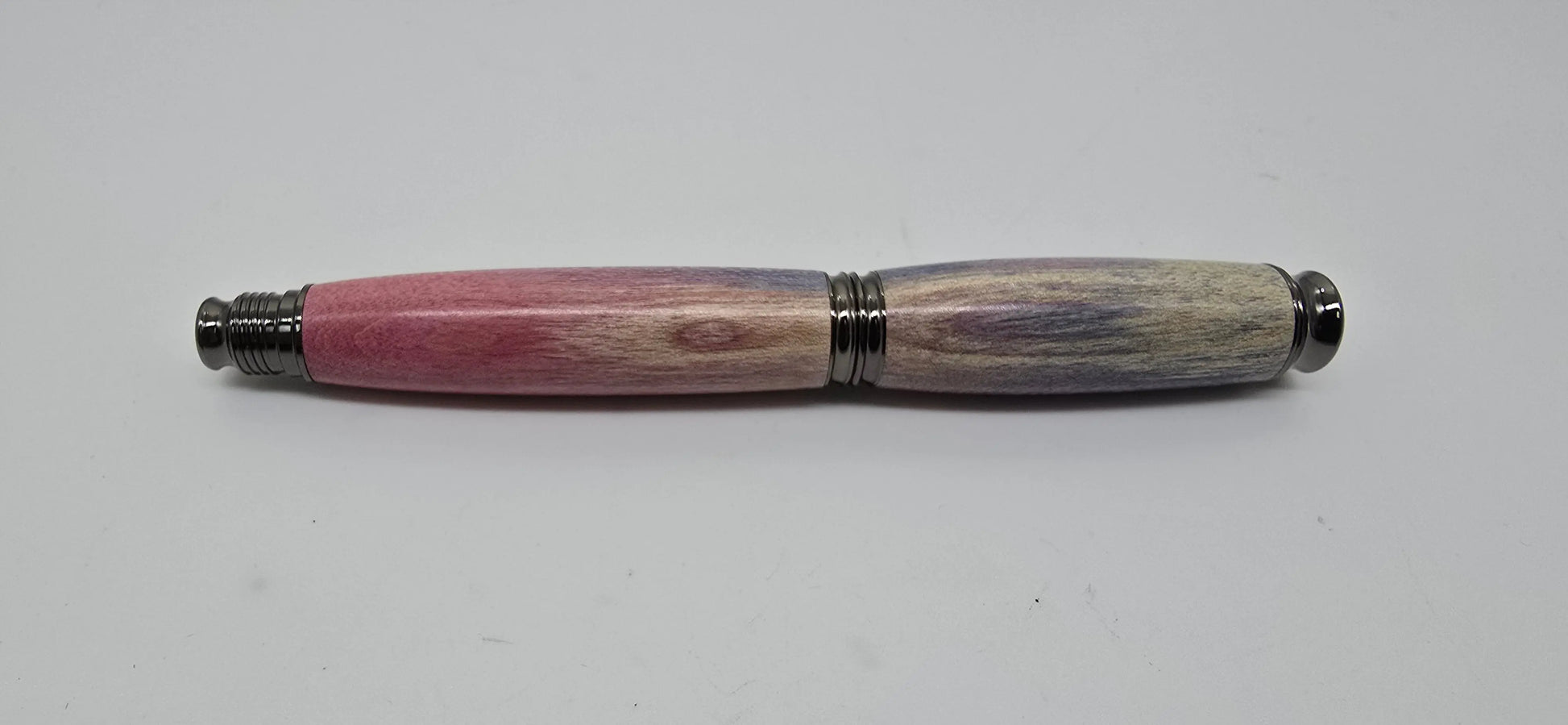 Fountain pen in dyed Sycamore from Saltram House Plymouth 