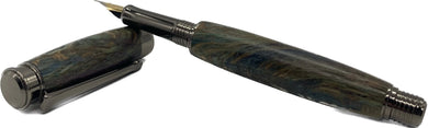 Killerton Dyed Cork oak fountain pen DevonPens
