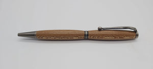 Powderham Castle - lacewood handmade ballpoint pen DevonPens