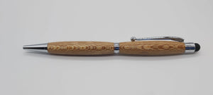 Powderham castle - lacewood handmade ballpoint pen DevonPens