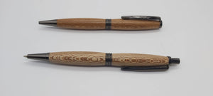 Powderham castle lacewood ballpoint pen & Pencil set DevonPens
