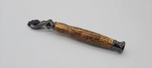 Razor handle - Mach 3® handle in Cork Oak from KIllerton DevonPens