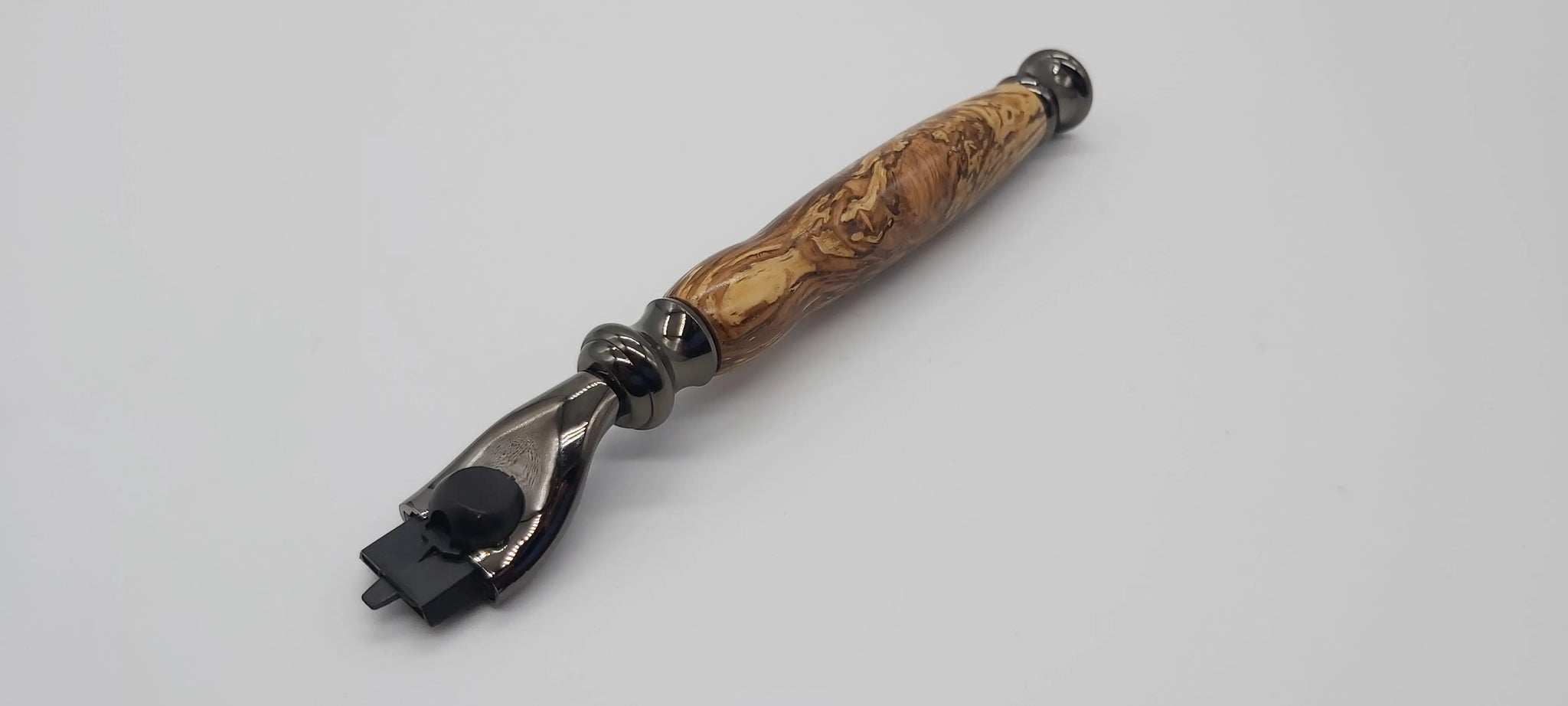 Razor handle - Mach3® handle in Cork Oak from Killerton - DevonPens