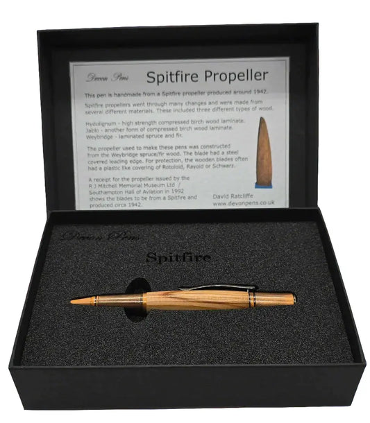 Spitfire propeller - ballpoint pen 