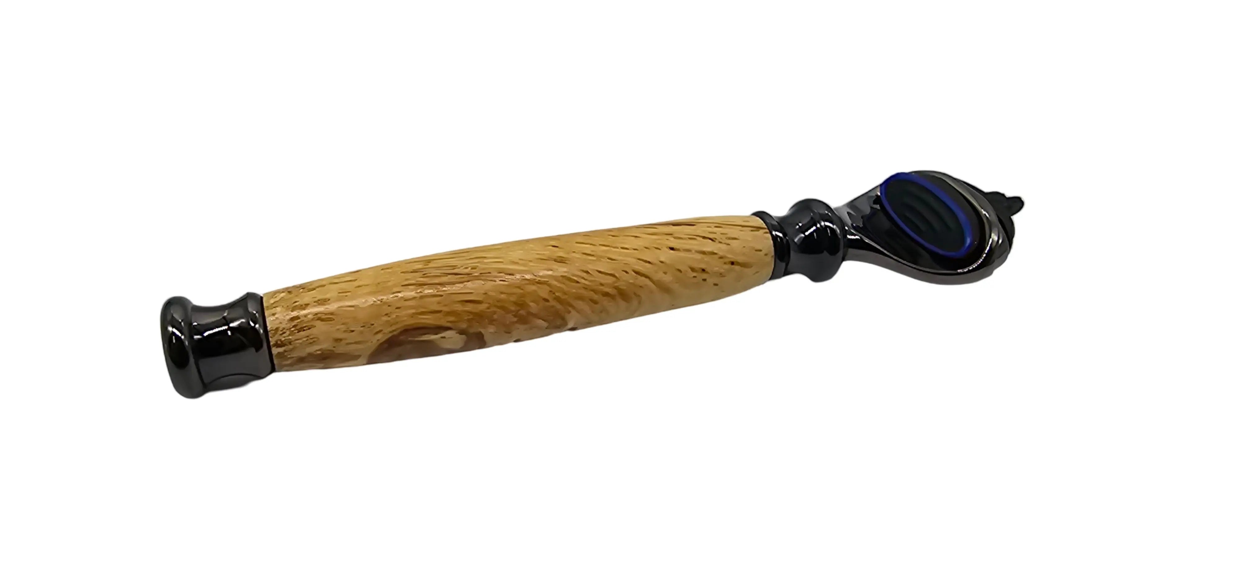 Razor handle - Fusion® handle in Cork Oak from Killerton - DevonPens