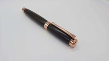 African Blackwood fountain pen with Rose gold fittings DevonPens