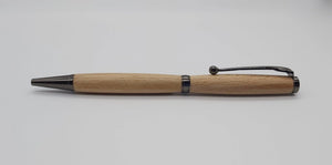 Ballpoint pen handmade in Buckland Abbey Beech DevonPens