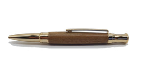 Ballpoint pen handmade with Irish Wych Elm - Celtic gift DevonPens