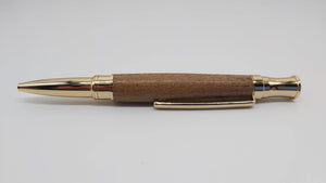 Ballpoint pen handmade with Irish Wych Elm - Celtic gift DevonPens