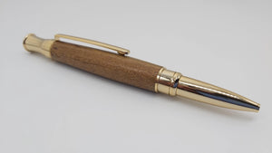Ballpoint pen handmade with Irish Wych Elm - Celtic gift DevonPens
