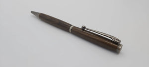 Ballpoint pen in Ancient English Bog Oak DevonPens