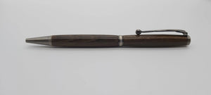 Ballpoint pen in Ancient English Bog Oak DevonPens