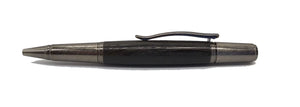 Ballpoint pen in Ancient English Bog Oak c3300 BC DevonPens