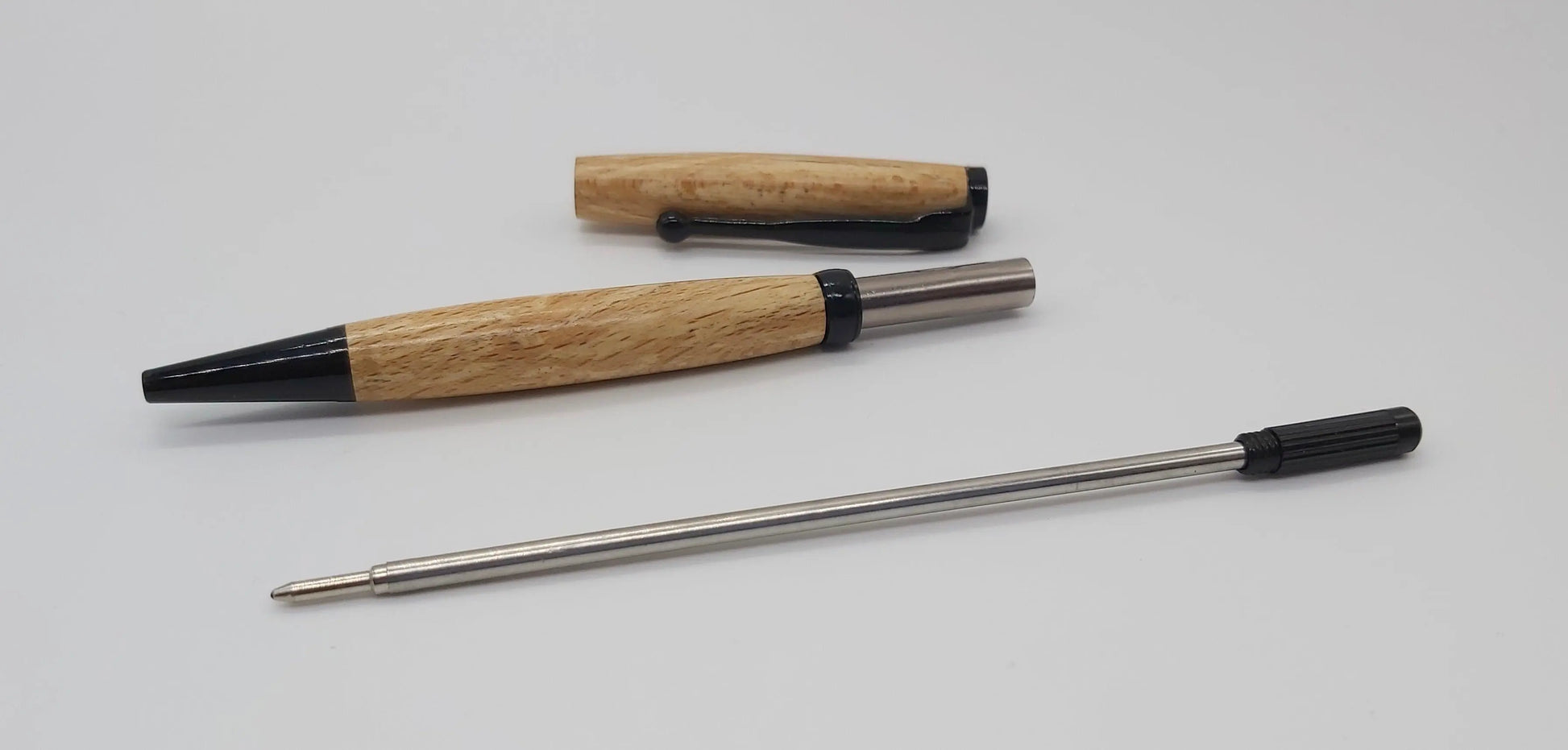 Ballpoint pen in Beech from Thomas Hardy's cottage DevonPens