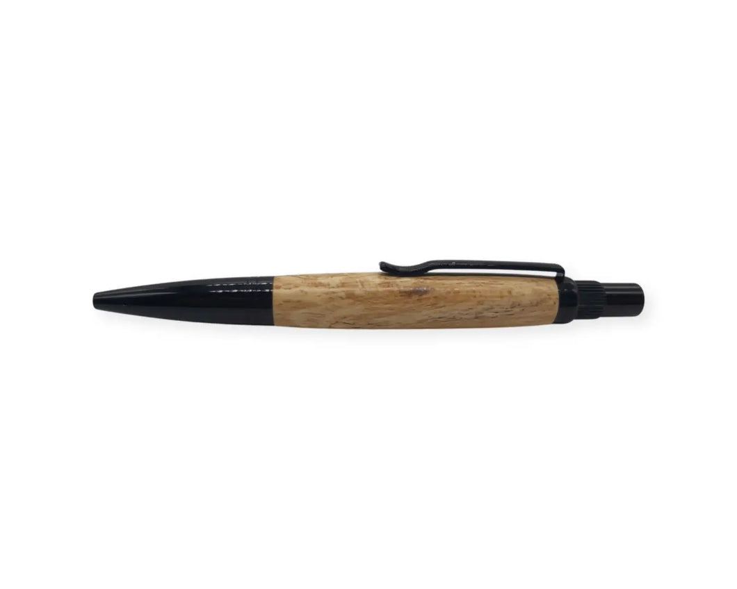 Ballpoint pen in Beech from Thomas Hardy's cottage DevonPens