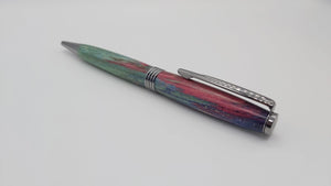 Ballpoint pen in Dyed Beech from Cotehele House, Cornwall. DevonPens