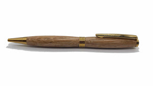 Ballpoint pen in Holm Oak from Thomas Hardy's House, Max gate DevonPens