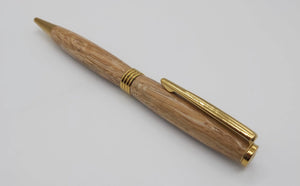 Ballpoint pen in Holm Oak from Thomas Hardy's House, Max gate DevonPens