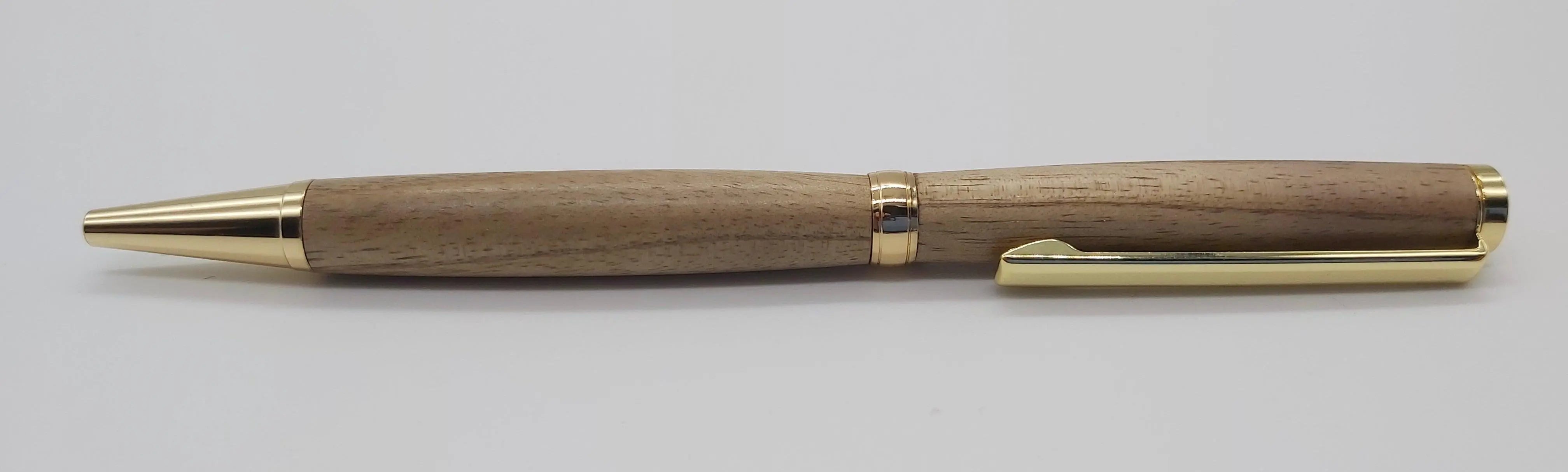 Handmade pen in Indian Bean tree from Buckland Abbey - DevonPens