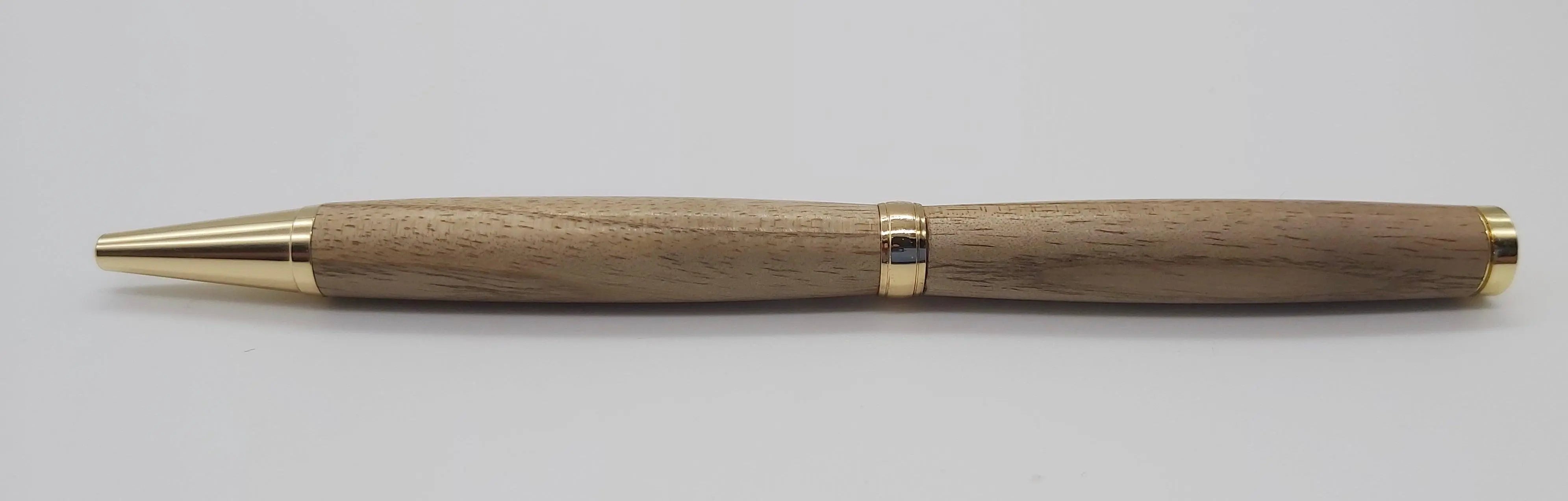 Handmade pen in Indian Bean tree from Buckland Abbey - DevonPens