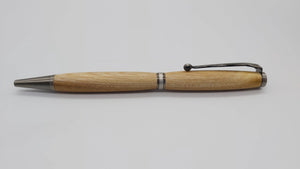 Ballpoint pen in Mulberry from Saltram House Plymouth DevonPens