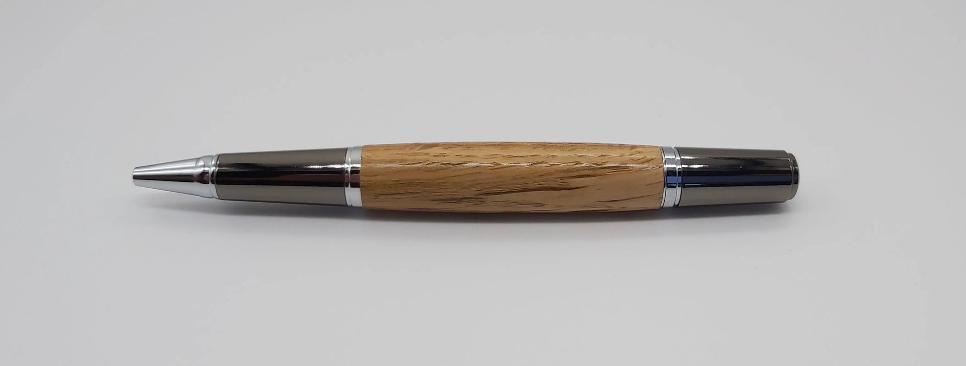 Ballpoint pen in Oak from Lanhydrock House, Cornwall DevonPens