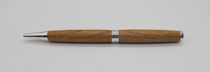 Ballpoint pen in Oak from Saltram House Plymouth DevonPens