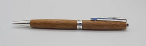 Ballpoint pen in Oak from Saltram House Plymouth DevonPens
