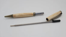 Ballpoint pen in Spalted Beech from Cotehele House, Cornwall. DevonPens