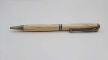 Ballpoint pen in Spalted Beech from Cotehele House, Cornwall. DevonPens