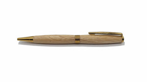 Ballpoint pen in Spalted Beech from Thomas Hardy's cottage DevonPens