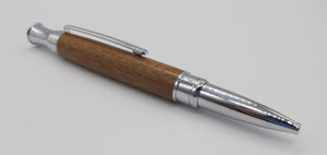 Ballpoint pen in Teak from HMS Britannia, Dartmouth (1869-1905) DevonPens