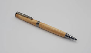 Ballpoint pen in Yew from National trust property, Stourhead. DevonPens