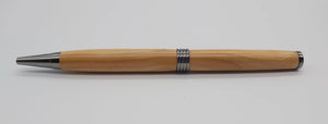 Ballpoint pen in Yew from National trust property, Stourhead. DevonPens