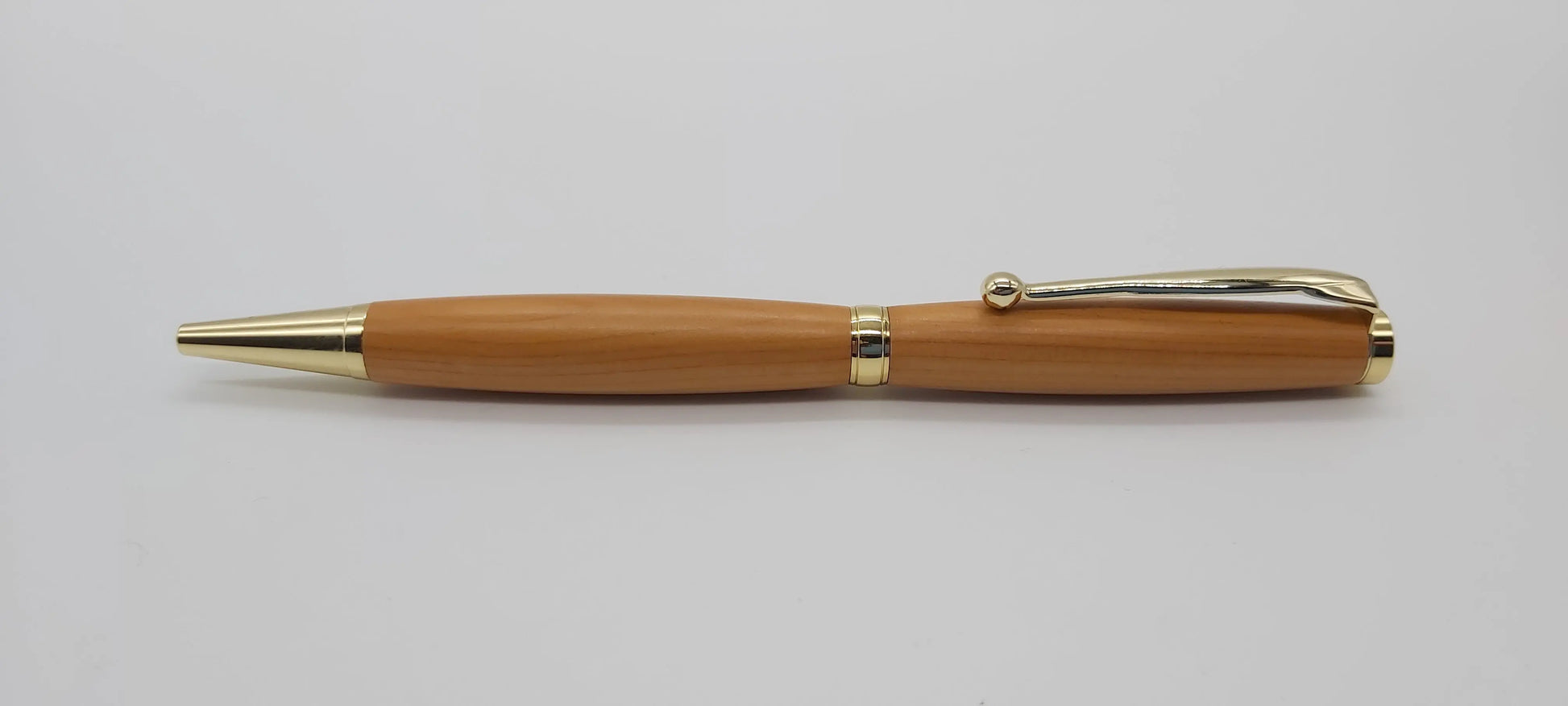 Ballpoint pen in Yew from Saltram House Plymouth DevonPens