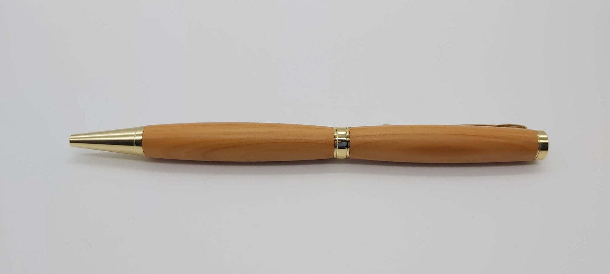 Ballpoint pen in Yew from Saltram House Plymouth DevonPens