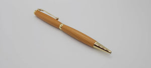 Ballpoint pen in Yew from Saltram House Plymouth DevonPens