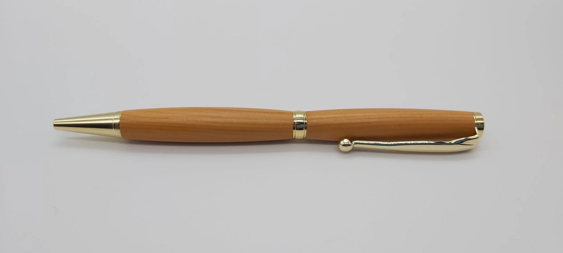 Ballpoint pen in Yew from Saltram House Plymouth DevonPens